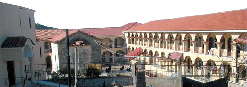 Τα ανακαινισμένα κελλιά της Μονής