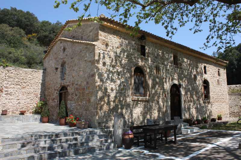 Άποψη της Μονής Ελεούσας