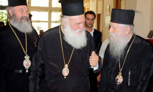 Επίσκεψη Αρχιεπισκόπου στην Ι. Μητρόπολη Ηλείας